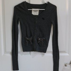 Abercrombie & Fitch Dark Gray Sweater